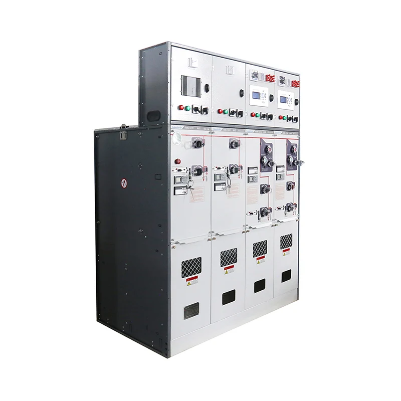 مجموعة المفاتيح الكهربائية للشبكة ذات الحلقة المعدنية بالغاز 12KV SF6